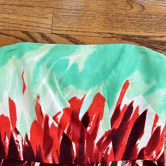 Beautiful Milly linen dress, made in USA. - Picture 2 of 6